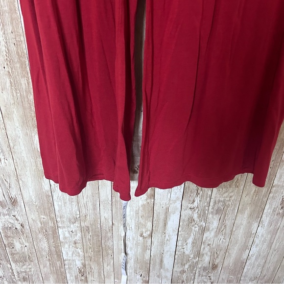 Halara Rust Colored Pant with Drawstring Overskirt that Cinches Size Large - Picture 2 of 7